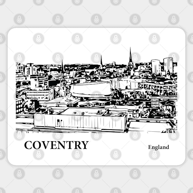 Coventry England Sticker by Lakeric